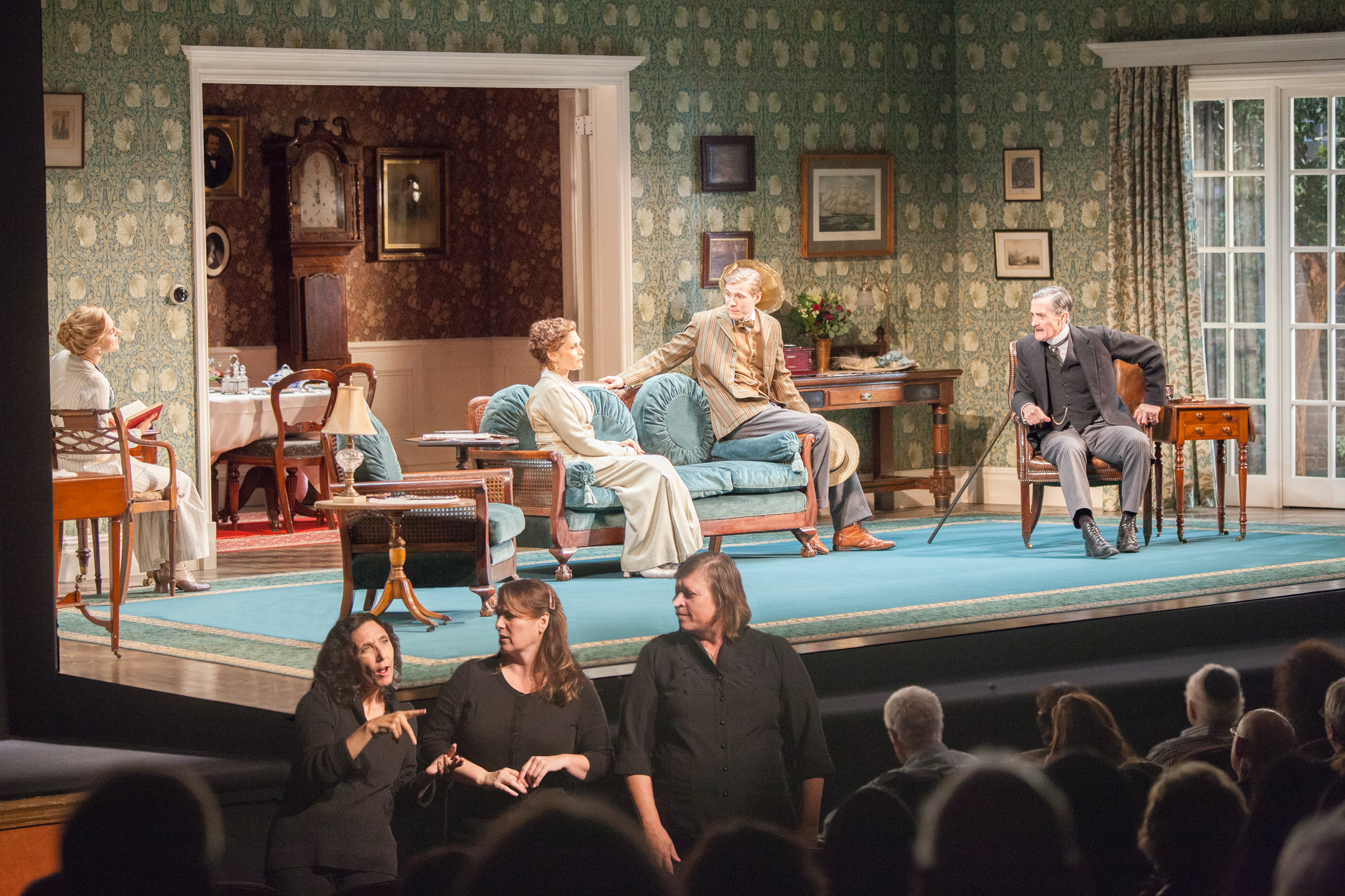 An ASL interpreted performance of The Winslow Boy by Roundabout Theatre.